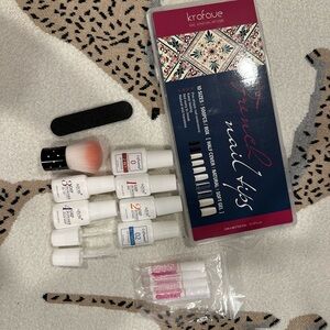 French Nail Tips Set With Extra Supplies